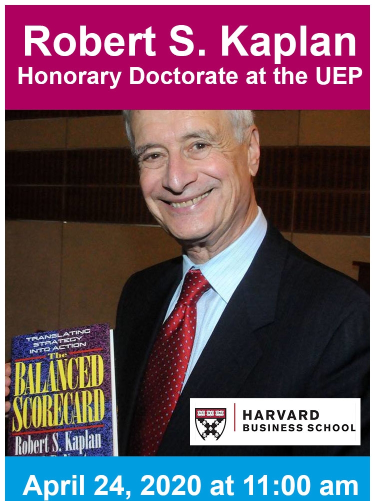 Doctor Honoris Causa for prof. Robert S. Kaplan