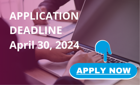 Apply now! Application deadline is April 30!