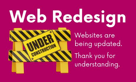 Web under construction! We will be back by April 30!
