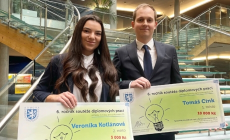 Studenti z FFÚ vyhráli Soutěž diplomových prací KDP ČR