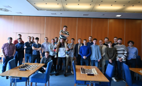 Během rektorského dne FFÚ pořádala šachový turnaj