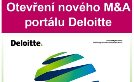 Deloitte otevírá ve spolupráci s FFÚ portál M&A