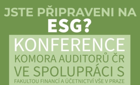Jste připraveni na ESG?