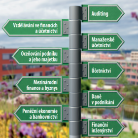 Prezentace vedlejších specializací Fakulty financí a účetnictví