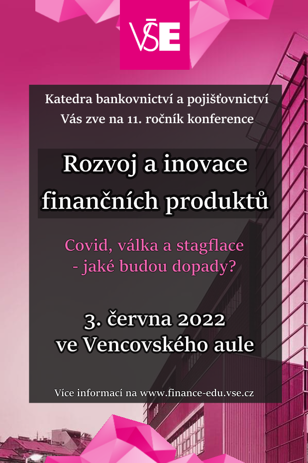 11. ročník konference Rozvoj a inovace finančních produktů