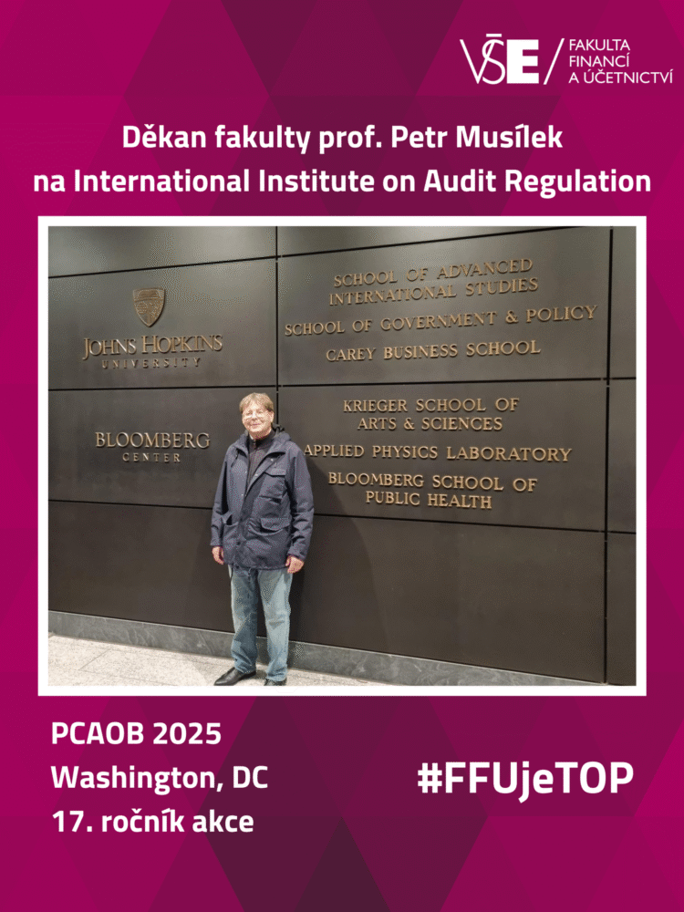 Děkan fakulty prof. Musílek na 17. ročníku International Institute on Audit Regulation