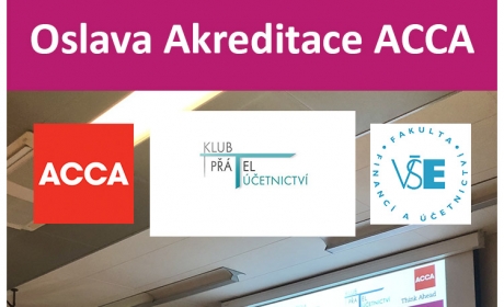 FFÚ oslavila akreditaci ACCA