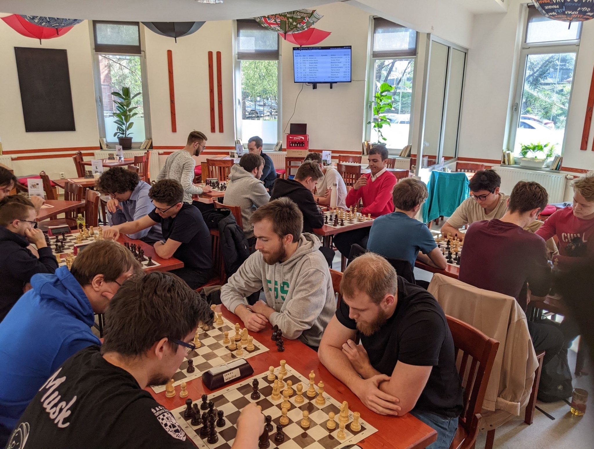Výsledky šachového turnaje studentů a zaměstnanců VŠE – rektorský sportovní den