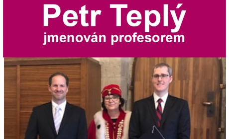 Petr Teplý z FFÚ jmenován profesorem