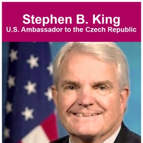 Přednáška velvyslance USA v ČR Stephena B. Kinga