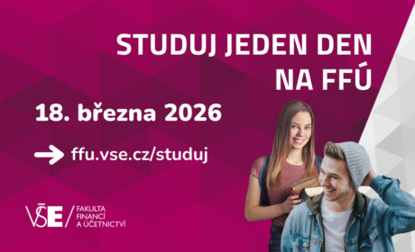Uchazeči, studujte jeden den na FFÚ