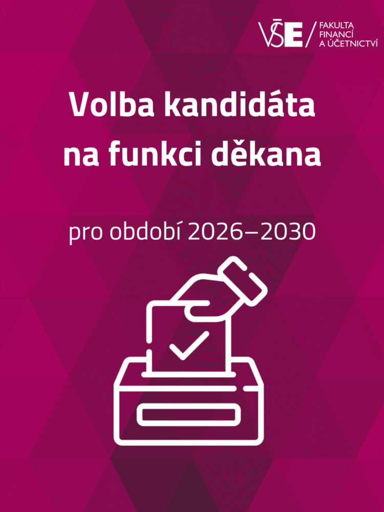 Volba kandidáta na funkci děkana FFÚ VŠE