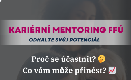 Přihlas se do Kariérního mentoringu FFÚ!