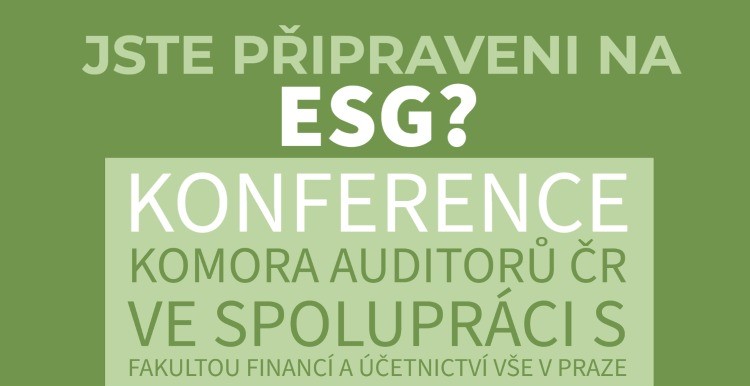 Jste připraveni na ESG?