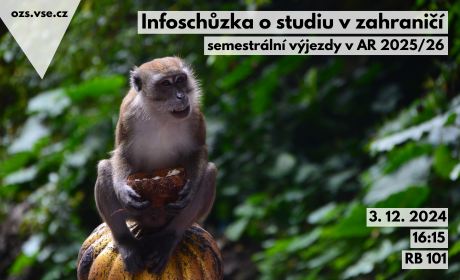 Informační schůzka pro zájemce o studium v zahraničí